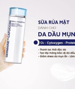 Sữa Rửa Mặt Dạng Sữa Germaine De Capuccini Excel Therapy O2 Comfort & Youthfulness Cleansing Milk 200ml