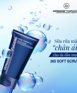 Sữa Rửa Mặt Tẩy Tế Bào Chết Germaine De Capuccini Excel Therapy O2 365 Soft Scrub Cho Da Dầu, Hỗn Hợp 150ml
