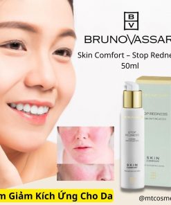 Kem Dưỡng Bruno Vassari Skin Comfort Stop Redness Làm Dịu Da Nhạy Cảm, Dễ Ửng Đỏ 50ml