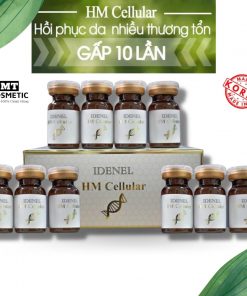 Tinh Chất Tế Bào Gốc Idenel HM Cellular Cấp Ẩm, Hỗ Trợ Đàn Hồi Cho Da - Hộp 10 Lọ x 6ml