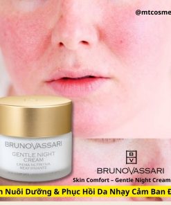 Kem Dưỡng Đêm Bruno Vassari Skin Comfort Gentle Night Cream Cho Da Nhạy Cảm 50ml