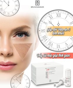 Serum Vitamin C Bruno Vassari Collagen Booster C+C Synergy - Hộp 3 Ống x 7ml