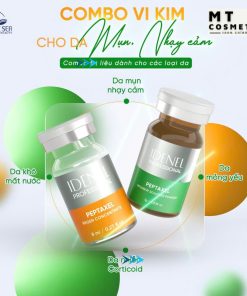 Combo Vi Kim Peptaxel Thế Hệ Mới Idenel - Chăm Sóc Da Có Xu Hướng Nổi Mụn, Da Nhạy Cảm