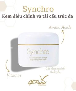 Kem Dưỡng GERnétic Synchro Regulating Face Care Làm Dịu, Cấp Ẩm Cho Da Thường, Da Khô 50ml
