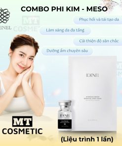 Combo Chăm Sóc Da Idenel - 1 Miếng Mặt Nạ PDRN 26ml + 1 Lọ Glutagen 3ml