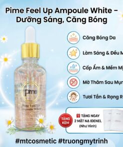 Tinh Chất Pime Feel Up Ampoule White Hỗ Trợ Làm Sáng, Đều Màu Da 50g